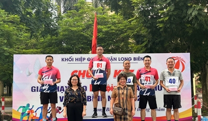Viện KSND quận Long Biên tham gia Giải chạy Báo Hà Nội mới lần thứ 49...